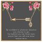 IEFLIFE Graduation Gifts for Women Girls, 14K Gold Plated Sideways Arrow Necklace Girl Graduation Gift College High School Graduation Gifts for Her Initial Leaf Necklace Inspirational Gifts for Women