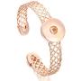 Lovglisten New 6pcs Snap Jewelry Bangle Hollow Fashion 18-20mm Adjustable Snap Jewelry Bracelets Charms (3)
