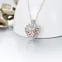 ROMANTIC WORK Cremation Jewelry for Ashes Sterling Silver Urn Necklace Cremation Pendant with Hollow Heart Memorial Keepsake Jewelry for Women Girls 18 inches Chain ROMANTIC WORK Cremation Jewelry for Ashes Sterling Silver Urn Necklace Cremation Pendant with Hollow Heart Memorial Keepsake Jewelry for Women Girls 18 inches Chain