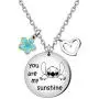 Maxforever Girls Jewelry You are My Sunshine Necklace Gift for Daughter, Niece, Girls