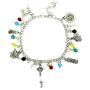 Black Butler Charm Bracelet Quality Cosplay Jewelry Anime Manga Series with Gift Box