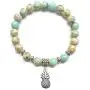 Fashion Natural Stone Bead Bracelet Buddha head Black Lava Stone Bangle For Men Women Charm Jewelry