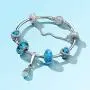 ATHENAIE Murano Glass 925 Sterling Silver Ocean Secret Charms Beads fit European Bracelets ATHENAIE Murano Glass 925 Sterling Silver Ocean Secret Charms Beads fit European Bracelets