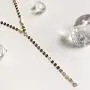Artmiss Multilayer Gold Sequin Chain Necklace Bar Dapped Long Pendant Necklace Chain Jewelry Chain for Women and Girls