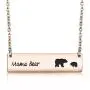 MAOFAED Sweet Mama Bear Necklace Mothers Day Gift for Mom Grandma Wife Godmother Necklace MAOFAED Sweet Mama Bear Necklace Mothers Day Gift for Mom Grandma Wife Godmother Necklace