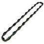 Accents Kingdom Womens Magnetic Hematite Therapy & Healing Stone Necklace W Twist Beads A