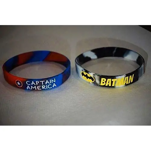 AXUAR Captain America/Batman Brand Superhero Bracelets Jewelry Fashion Avengers dc