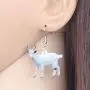 DUOWEI Acrylic Lovely Goat Earrings Goat Dangle Jewelry for Women Girls Teens Charms Goat Gifts DUOWEI Acrylic Lovely Goat Earrings Goat Dangle Jewelry for Women Girls Teens Charms Goat Gifts