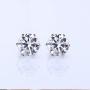 Cz Stud Earrings For Women, Cubic Zirconia Hypoallergenic Sensitive Ears Copper Claw Cartilage Piercing Earring Set For Teen Girls Men Pack Of 6 Pairs Jewelry