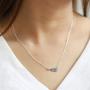 Boma Jewelry Sterling Silver Violin Pendant Necklace, 18 Inches