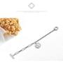 Chain Bracelet for Women Silver Coin Jewelry Cultured Cute Charm Easily Secure The Stylish T Buckle