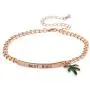 Lux Accessories Best Buds BFF Marijuana Leaf ID Bracelet Set 2PC Lux Accessories Best Buds BFF Marijuana Leaf ID Bracelet Set 2PC