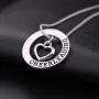 TEAMER Love Cheerleading Pendant Cheer Cheerleader Necklace Gifts Jewelry for Girls Teens Women