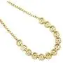 WeimanJewelry CZ Zircon Small Flower Cubic Zirconia Adjustable Chain Bracelet for Women Wedding