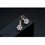 Snowflake Earring for Women White Gold Plated Winter CZ Dangle Drop Eearring for Winter Party Gifts Snowflake Earring for Women White Gold Plated Winter CZ Dangle Drop Eearring for Winter Party Gifts