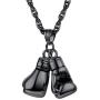 PROSTEEL Stainless Steel Boxing Glove Necklace, Fighting Glove, Pendant & Chain, Men Jewelry