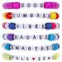 FUNEIA 6Pcs VSCO Bracelets for Women Boho Acrylic Beads Elastic Rope Friendship Bracelets Set Summer Beach Jewelry FUNEIA 6Pcs VSCO Bracelets for Women Boho Acrylic Beads Elastic Rope Friendship Bracelets Set Summer Beach Jewelry