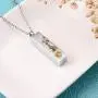 Cat Eye Jewels Memorial Cremation Ash Urn Bar Pendant Necklace for Ashes Holder Keepsake with Funnel Kit Cat Eye Jewels Memorial Cremation Ash Urn Bar Pendant Necklace for Ashes Holder Keepsake with Funnel Kit