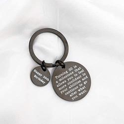 Happy 30th Birthday Gifts 30th Birthday Keychain Gifts for Friends Family 30 Year Old Birthday Presents Turning 30 is a Milestone That Allows You to Feel More Confident