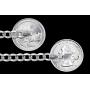 Mens Sterling Silver Flat Curb Chain 5.2mm-14.8mm Solid 925 Italy Link Necklace