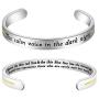 BAUNA 911 Dispatcher Gifts EMS Dispatcher Keychain The Calm Voice in the Dark Night Appreciation Gifts for 911 Dispatcher