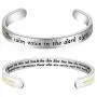 BAUNA 911 Dispatcher Gifts EMS Dispatcher Keychain The Calm Voice in the Dark Night Appreciation Gifts for 911 Dispatcher