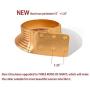 GMQHD African Gold Snap Choker Collars for Women,Egypt Punk Gothic Okoye Metal-like Flexible Resin Chunky Leather Statement Necklace Jewelry Sets for Best Friend Birthday.