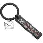 FAADBUK Post Office Keychain Postman Gift United States Postal Service Jewelry Gift for Postal Staff