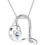 Subiceto Mom Necklace for Women Always My Mother Forever My Friend Love Heart Pendant Mothers Necklace Jewelry for Mom Wife Aunt Grandma