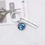 WSNANG Tardis Gift Never Fail to Be Kind Keychain Police Box Charm Jewelry Movie Quote Jewelry for Fans WSNANG Tardis Gift Never Fail to Be Kind Keychain Police Box Charm Jewelry Movie Quote Jewelry for Fans