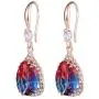 Jertom 14k Gold Plated Copper Teardrop Ab Stone Cubic Zirconia Rhinestone Crystal Hook Dangling Earrings for Women Girls Jertom 14k Gold Plated Copper Teardrop Ab Stone Cubic Zirconia Rhinestone Crystal Hook Dangling Earrings for Women Girls