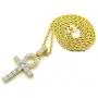 Shiny Jewelers USA Mens ICED Out Micro Pave Egyptian ANKH Cross (Key of Life) Pendant Rope Chain 18'',20'',22,24'',30'' Necklace Shiny Jewelers USA Mens ICED Out Micro Pave Egyptian ANKH Cross (Key of Life) Pendant Rope Chain 18'',20'',22,24'',30'' Necklace