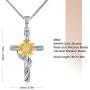 SNZM Sunflower Necklace for Women Girlfriend, You are My Sunshine Jewelry Gifts for Christmas Birthday