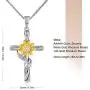 SNZM Sunflower Necklace for Women Girlfriend, You are My Sunshine Jewelry Gifts for Christmas Birthday