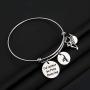 MAOFAED Dance Gift Pole Dancing Gift I’d Rather Be Pole Dacing Bracelet Dancer Gift Pole Dance Coach Gift Dancer Gift
