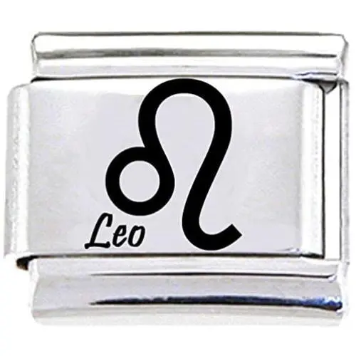 Stylysh Charms Zodiac Birthday Laser 9mm Link Stylysh Charms Zodiac Birthday Laser 9mm Link