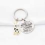WSNANG Giraffe Lover Keychain You are Braver Stronger Smarter Than You Think Keychain Inspirational Gifts for Giraffe Lover Giraffe Lover