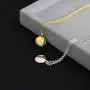 Round Gold Coin Pendant Necklace for Women Girls 925 Sterling Silver 18K Gold Plated Simple Small Full Moon Minimalist Geometric Disk Circle Chain Delicate Choker Jewelry Best Friend Fashion Gifts Box Round Gold Coin Pendant Necklace for Women Girls 925 Sterling Silver 18K Gold Plated Simple Small Full Moon Minimalist Geometric Disk Circle Chain Delicate Choker Jewelry Best Friend Fashion Gifts Box