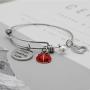 Ladybug Bracelet Crazy Ladybug Lady Ladybug Jewelry Gift for Ladybug Lover Insect Lover