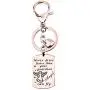 WUSUANED Never Drive Faster Than Your Guardian Angel Can Fly Keychain Bracelet New Driver Gift Sweet 16 Gift