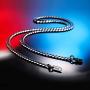 MOWOM Black Chain Necklace for Men Women Boy Water Resistent 316L Stainless Steel Big Thick Cuban Link Chains Plated & Brushed Finish Silver Color with Gift Box (3.5-8 MM Wide, 14-36 Inches Long)