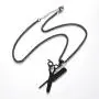 U7 Antique Style Scissors Necklace Hairdresser Gift Jewelry Stainless Steel Scissors Comb Charm Pendant, Chain 22'' U7 Antique Style Scissors Necklace Hairdresser Gift Jewelry Stainless Steel Scissors Comb Charm Pendant, Chain 22''
