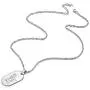 Richsteel 12 Constellations Dog Tag Pendant Necklace for Men Women Stainless Steel/18K Gold Plated Astrology Jewelry Zodiac Charm with Chain