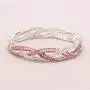 So Pretty Rhinestone Stretch Bracelet for Women Girls Silver Plated Clear Crystal Bridal Jewelry So Pretty Rhinestone Stretch Bracelet for Women Girls Silver Plated Clear Crystal Bridal Jewelry