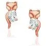 River Island Sterling Silver Cubic Zirconia Stud Earrings. Available in Sterling Silver, Rose and Yellow Gold. | Variety of Shapes. River Island Sterling Silver Cubic Zirconia Stud Earrings. Available in Sterling Silver, Rose and Yellow Gold. | Variety of Shapes.