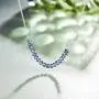 ESSIE ODILA Sweet 10th-25th Birthday Girls Necklace for Women Teenager 925 Sterling Silver Crystal Beads Necklace Jewelry Birthday Gift for Daughter Sister Niece