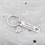 BAUNA Retirement Keychain Enjoy Your New Chapter Retirement Key Ring for Coworker Leaving Retired Gifts