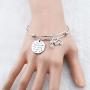 BAUNA Dirt Motocross Bracelet She Believed She Could So She Did Inspirational Quote Dirt Bike Bangle Bracelets for Off-Road Riding Enthusiasts