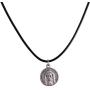 The Holy Face Shroud of Jesus Christ Medal with String Cord - Real Italian Masterpiece