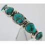Native-Bay $500 Retail Tag Certified Authentic Silver Navajo Turquoise 12714 Made by Loma Siiva